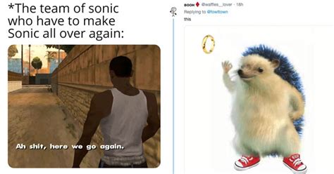 The Director of Sonic The Hedgehog Agrees To Redesign Sonic, The Internet's Reactions Are ...