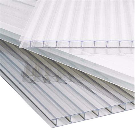 Buy The Fellie 4mm Polycarbonate Greenhouse Sheets 6pcs Poly Plastic Roof Panel for Outdoor ...