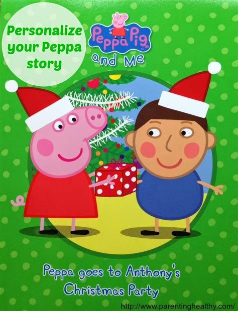 Peppa Pig and me personalized story books for your child