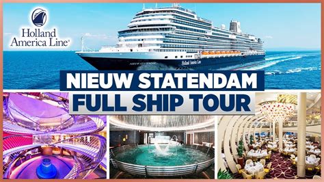 Holland America Nieuw Statendam Full Ship Tour - YouTube