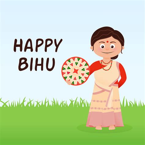 Assamese Bohag Bihu 2020 Wishes, Images, Cards and Messages in English: Bohag Bihu is being ...