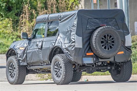 2023 Ford Bronco Warthog Photos Show Raptor Suspension, PHEV Wiring - autoevolution