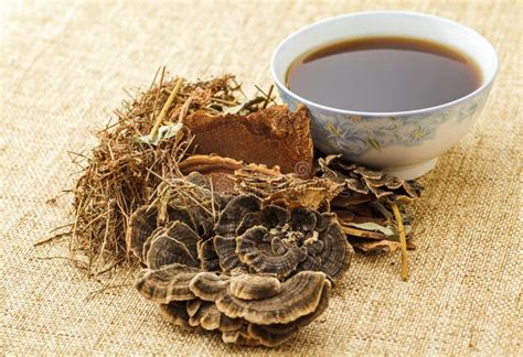 Traditional Chinese Herbal Tea Stock Image - Image: 35100431