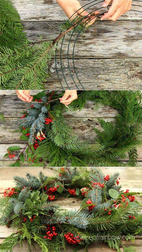 How to Make a Wreath : 25 Best Ideas & Tutorials - A Piece Of Rainbow