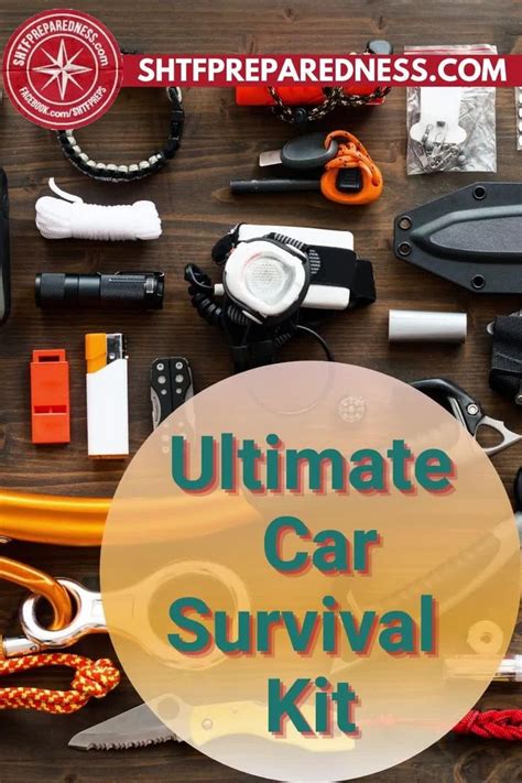 Ultimate Car Survival Kit | SHTFPreparedness [Video] [Video] in 2021 | Car survival kits ...