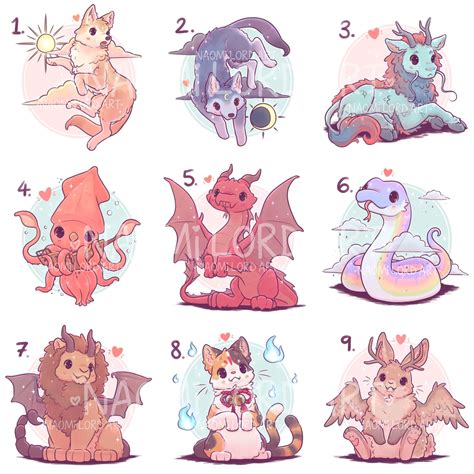 Cute Mythical Creatures