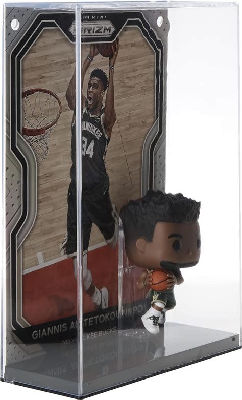 Funko POP! Trading Cards: Giannis Antetokounmpo Figure, Wearing His Green Milwaukee Bucks ...