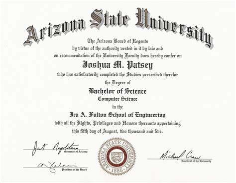 College Diploma Template | Business Mentor