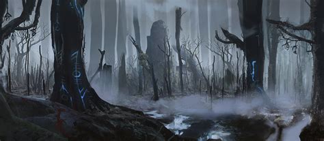 ArtStation - Haunted Forest