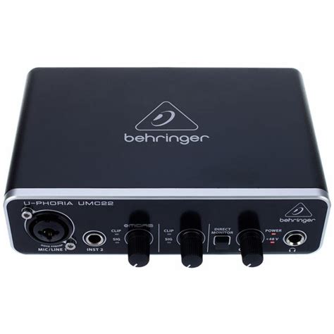 Behringer U-Phoria UMC22 – Thomann United States