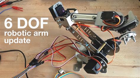 4 DOF CNC Aluminum Robot Arm Frame 4 Asix Robot Manipulator Model With Optional Servo Based On ...