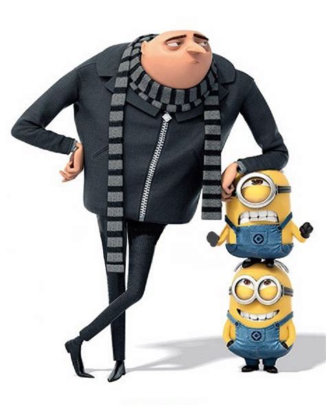 Despicable Me - Felonius Gru (voiced by Steve Carell), often referred ...