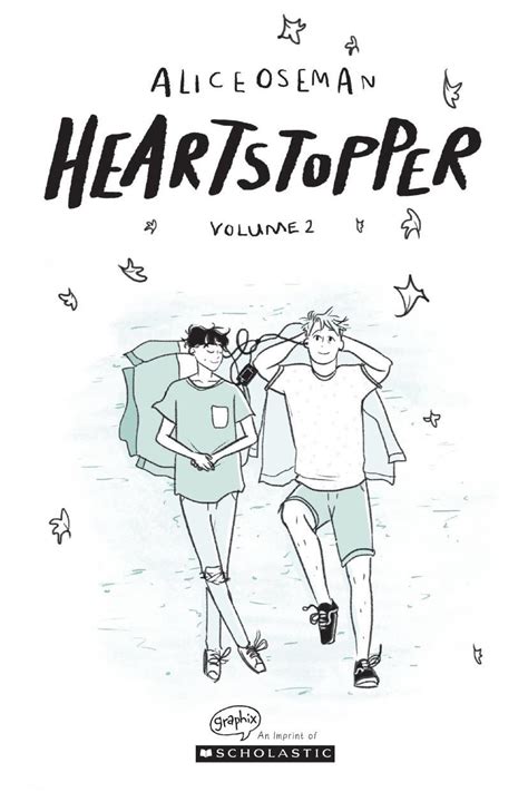 Heartstopper Volume 2 extra content : r/HeartstopperAO