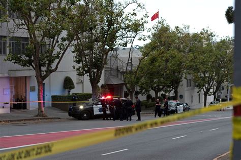 Chinese Consulate in San Francisco temporarily shut after car crash | Daily Sabah