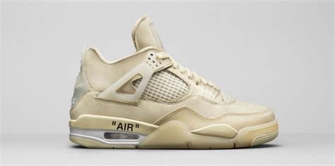 Nike has unveiled Virgil Abloh's all-new Air Jordan IV x Off-White sneakers for women ...