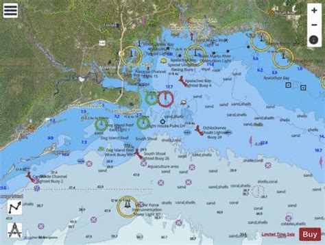 APALACHEE BAY (Marine Chart : US11405_P168) | Nautical Charts App