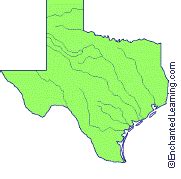 Blank Map Of Texas Rivers And Cities - vrogue.co