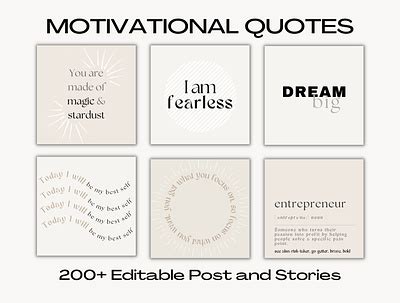 Canva Quotes Templates designs, themes, templates and downloadable graphic elements on Dribbble