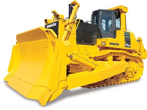 KOMATSU D275AX-5E0 Dozers Crawler and Swamp Semi-U dozer blade, strengthened, with dual tilt ...