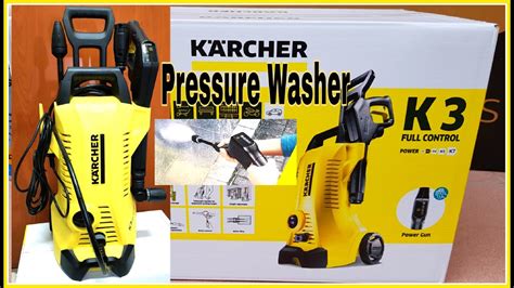 KARCHER K3 Pressure Washer | Unboxing and Assemble - YouTube