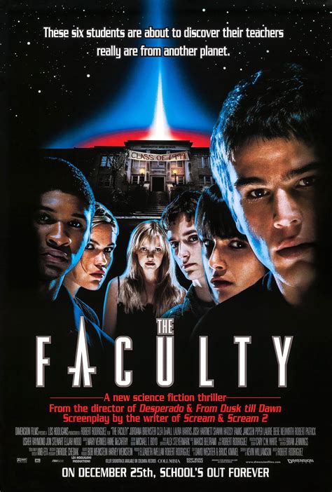 映画 パラサイト The Faculty (1998) | That's Movie Talk! | Movie posters, Science fiction movies, Movies