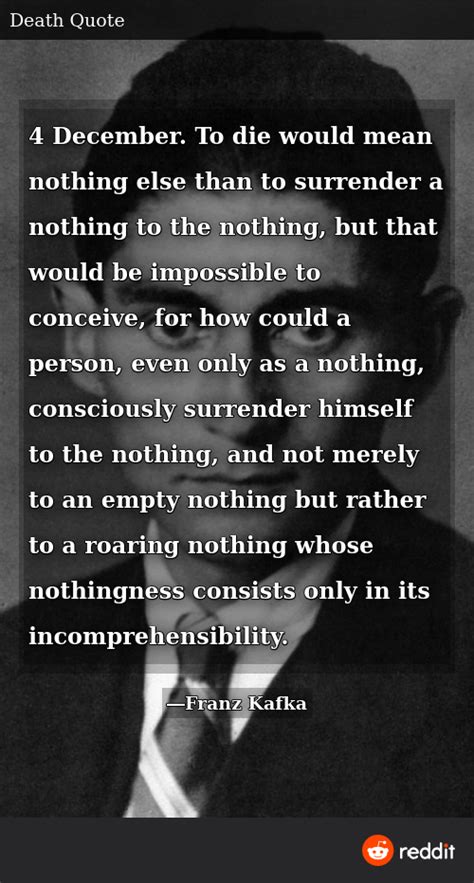 A quote by Franz Kafka : r/Existentialism