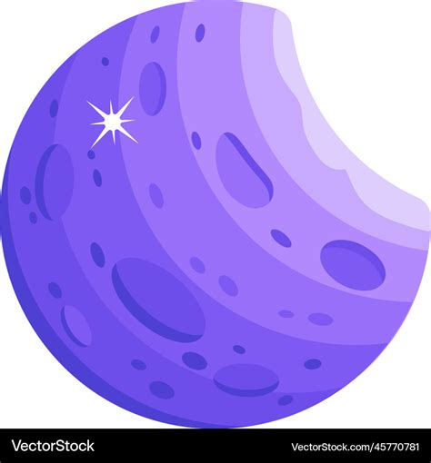 Blue moon Royalty Free Vector Image - VectorStock