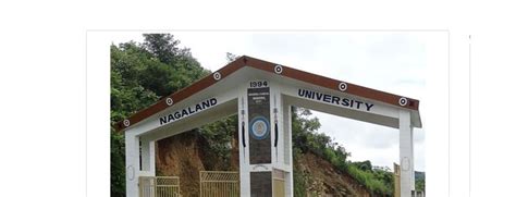 Nagaland University - Kohima Campus Online Courses: Degree, Diploma, Certificate 2024