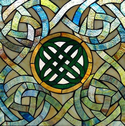 Celtic Stained Glass (381 views) by BarbL | Celtic stained glass, Art ...