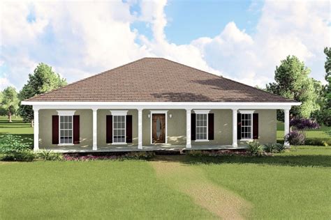 Southern Style House Plan - 3 Beds 2 Baths 1500 Sq/Ft Plan #44-133 ...