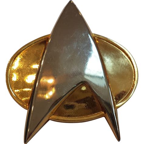 Star Trek The Next Generation Communicator Badge SOLD on Ruby Lane