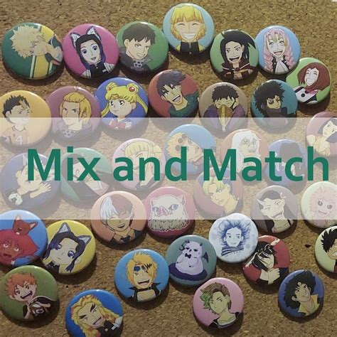 Anime Pins - Etsy