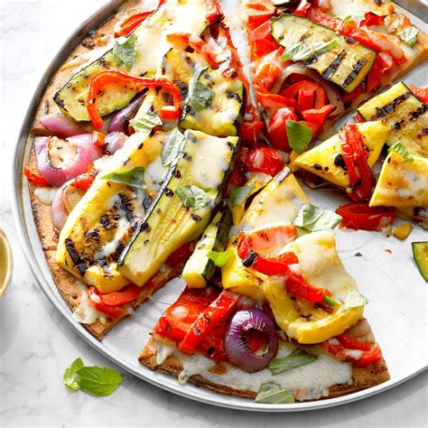 Grilled Veggie Pizza Recipe: How to Make It | Taste of Home