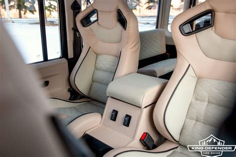 Custom Land Rover Defender interior | Land rover defender, Land rover ...