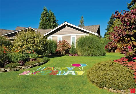 Create a Work of Art on Your Lawn with Washable Testors Spray Chalk