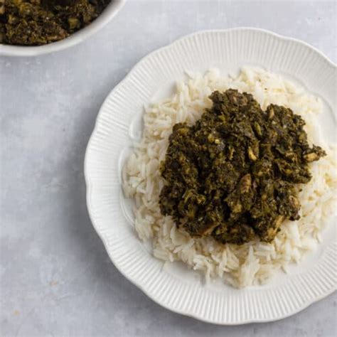 Congolese Cassava Leaf Soup – Pondu · eat well abi