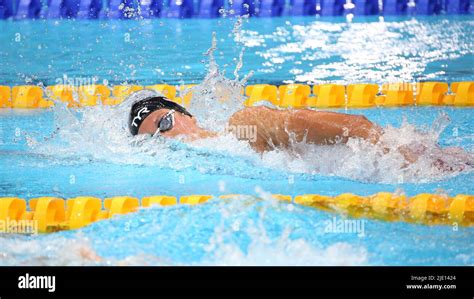 JULY 31st, 2021 - TOKYO, JAPAN: Katie Grimes of United States in action during the Swimming ...