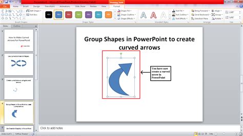 How to Make Curved Arrows For PowerPoint: A Step-by-Step Guide