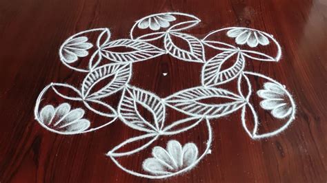 Easy diwali special rangoli (7×4) dot's... easy rangoli - YouTube