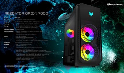 Acer Predator Orion 7000 announced with Intel 12th gen Alder Lake ...