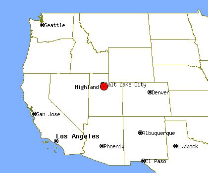 Highland Profile | Highland UT | Population, Crime, Map