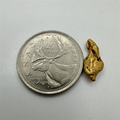 Gold Nugget 1.74g SOLD - Mammoth Gold Nuggets