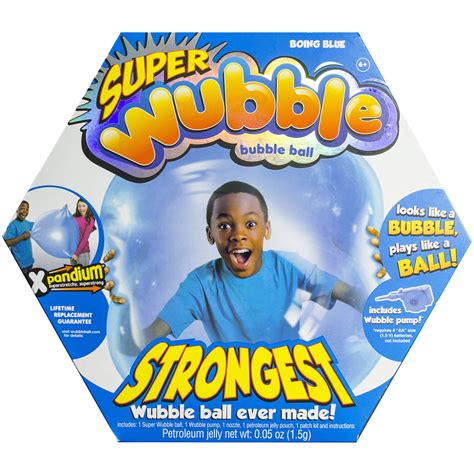 Blue Super Wubble Ball with Pump - Walmart.com - Walmart.com