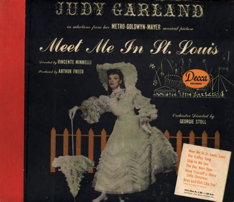 Judy Garland - Meet Me In St. Louis (1944, Shellac) | Discogs