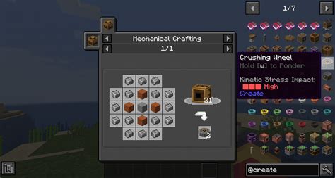 [1.16.5] Create's recipe in JEI looks out of place · Issue #71 · Unity-Resource-Pack/Unity-Dark ...