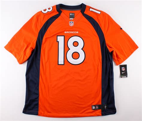 Peyton Manning Signed Broncos Jersey (Steiner COA & Fanatics Hologram ...