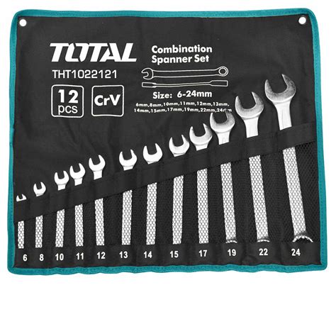 12 Pcs Combination Spanner Set – Total Tools Qatar