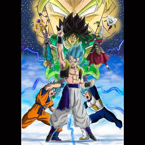 Couldn't resist doing it... A Fusion Reborn style poster of the lastest Dragon Ball Super Broly ...