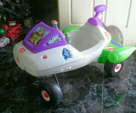 Little Tikes Toy Story Buzz Lightyear Spaceship Pedal car Ride On ...