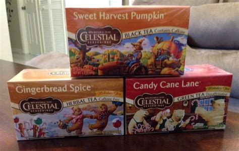 New Celestial Seasoning Holiday Tea Flavors